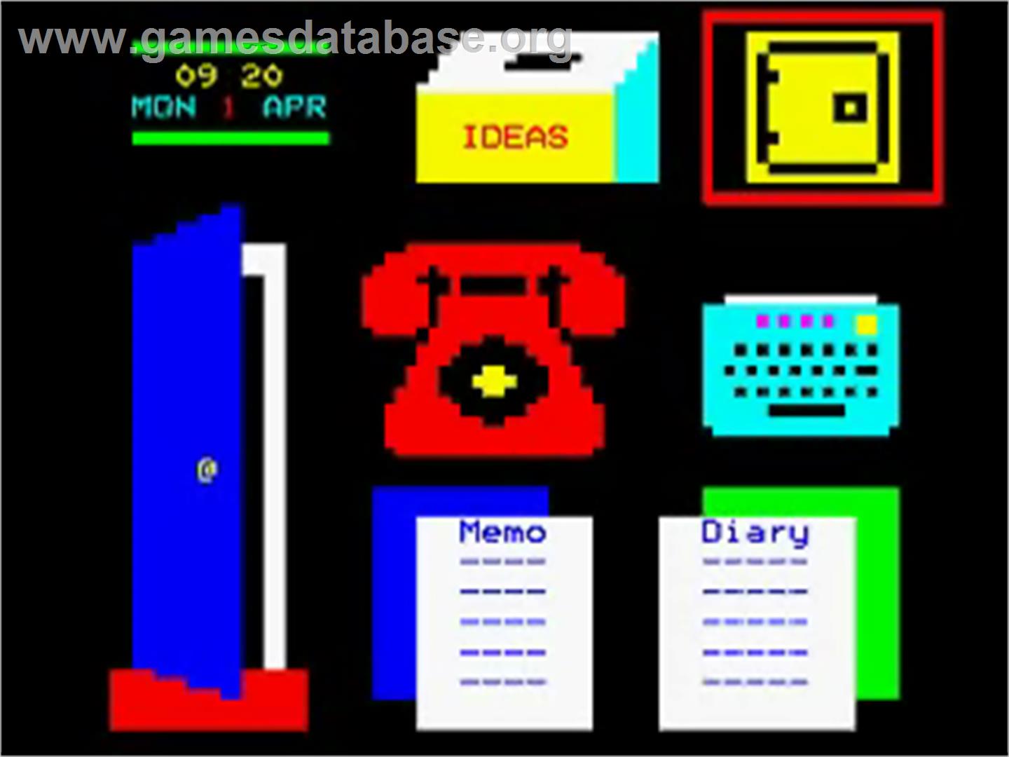 Yes Prime Minister - Acorn BBC Micro - Artwork - In Game