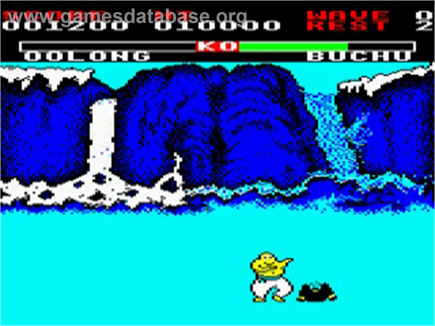 Yie Ar Kung-Fu - Acorn BBC Micro - Artwork - In Game