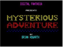 Title screen of Arrow of Death - Part II on the Acorn BBC Micro.