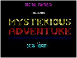 Title screen of Arrow of Death - Part I on the Acorn BBC Micro.