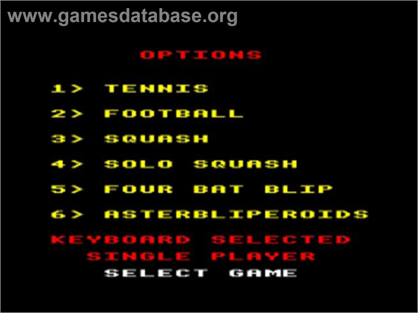 Video Classics - Acorn BBC Micro - Artwork - Title Screen