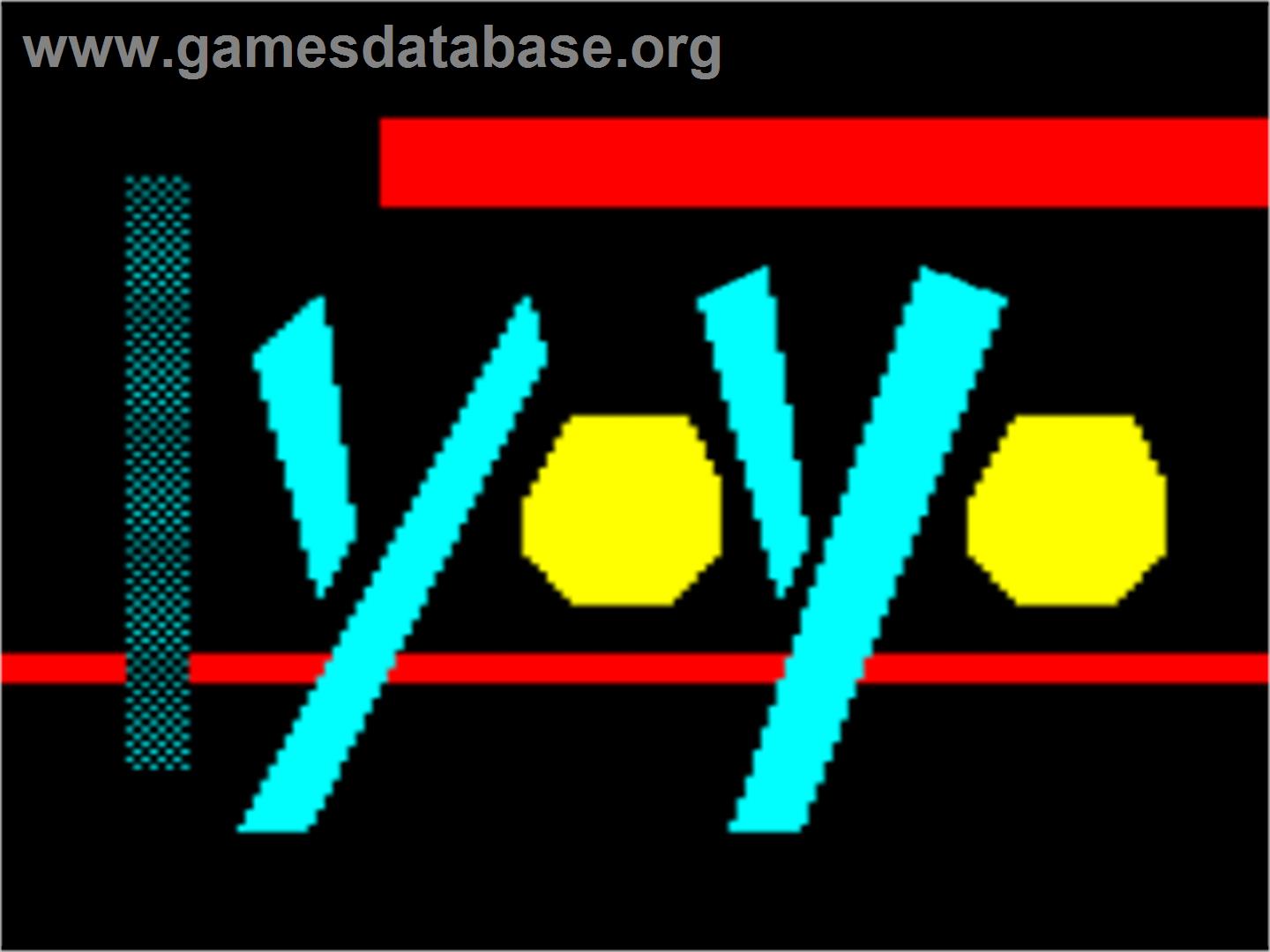 Yoyo - Acorn BBC Micro - Artwork - Title Screen
