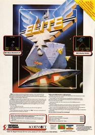 Advert for Elite on the MSX.