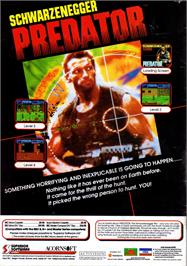 Advert for Predator on the Acorn Electron.