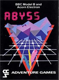 Box cover for Abyss on the Acorn Electron.