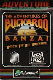 Box cover for Adventures of Buckaroo Banzai, The - Across the 8th Dimension! on the Acorn Electron.