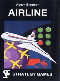 Box cover for Airline on the Acorn Electron.