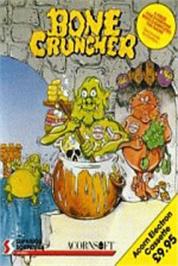 Box cover for BoneCruncher on the Acorn Electron.
