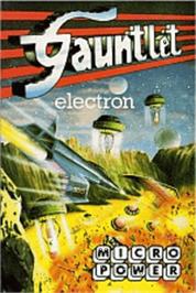 Box cover for Gauntlet on the Acorn Electron.
