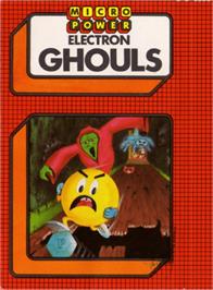 Box cover for Ghouls on the Acorn Electron.