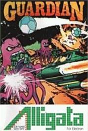 Box cover for Guardian on the Acorn Electron.