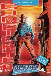 Box cover for Gunfighter on the Acorn Electron.