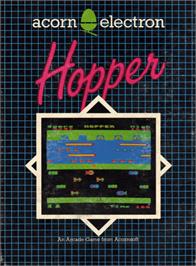 Box cover for Hopper on the Acorn Electron.