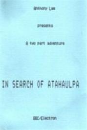 Box cover for In Search Of Atahaulpa on the Acorn Electron.