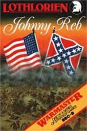 Box cover for Johnny Reb on the Acorn Electron.