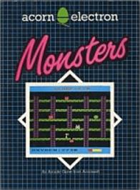 Box cover for Monsters on the Acorn Electron.
