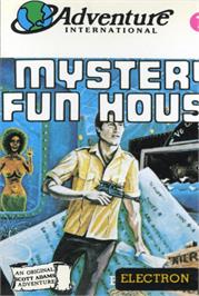 Box cover for Mystery Fun House on the Acorn Electron.