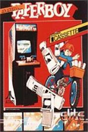 Box cover for Paperboy on the Acorn Electron.
