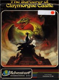 Box cover for Sorcerer Of Claymorgue Castle on the Acorn Electron.