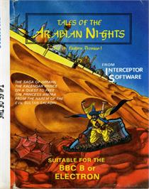 Box cover for Tales Of The Arabian Nights on the Acorn Electron.
