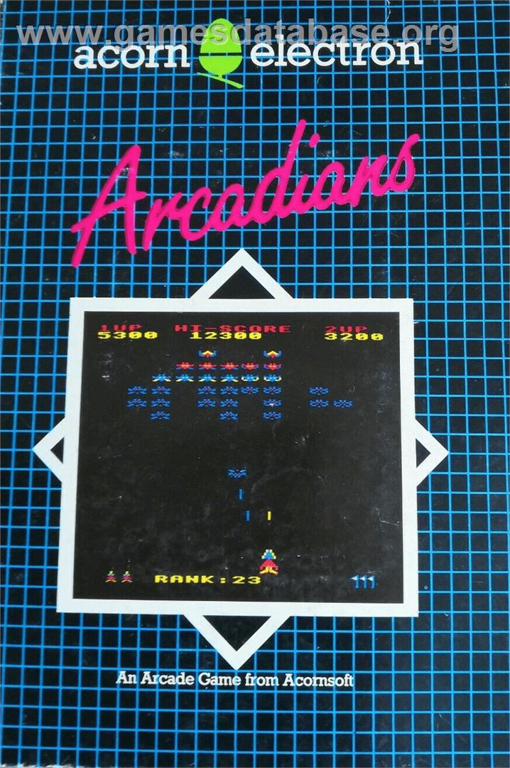Arcadians - Acorn Electron - Artwork - Box