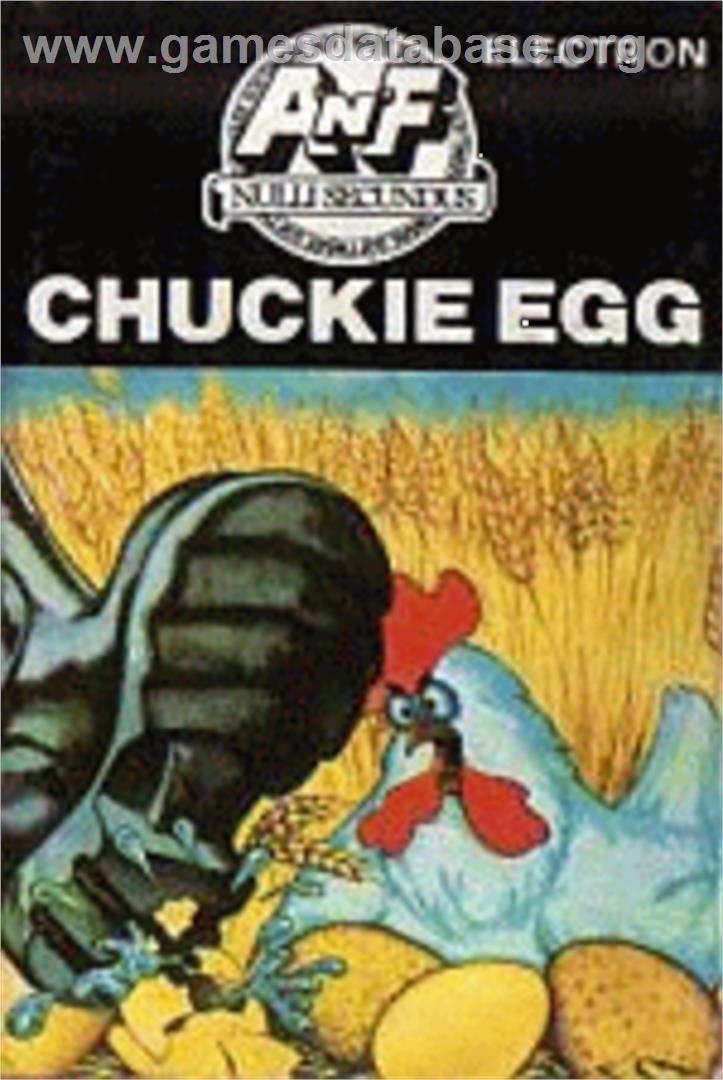 Chuckie Egg - Acorn Electron - Artwork - Box