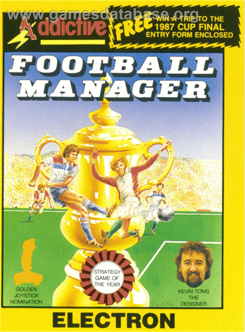 Football Manager - Acorn Electron - Artwork - Box