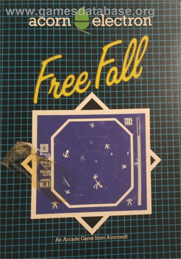 Free Fall - Acorn Electron - Artwork - Box