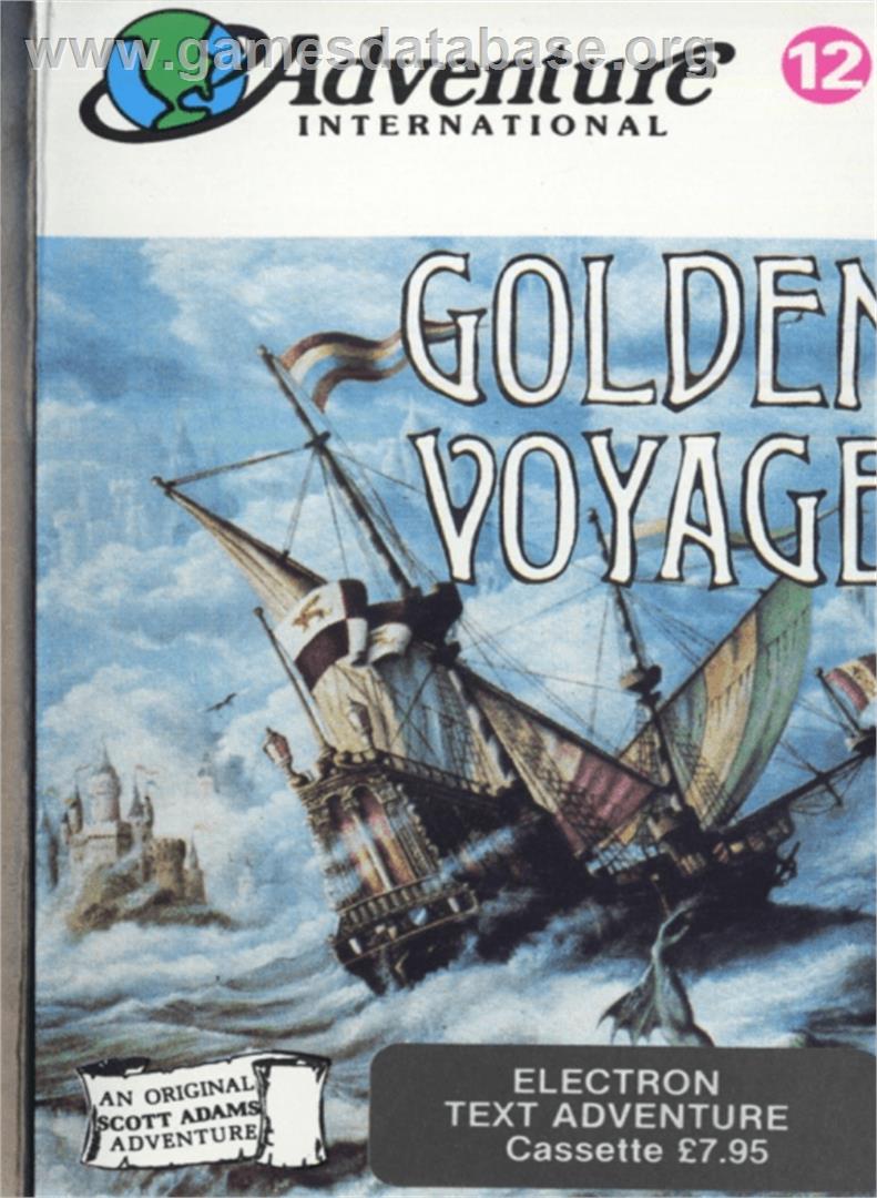 Golden Voyage, The - Acorn Electron - Artwork - Box