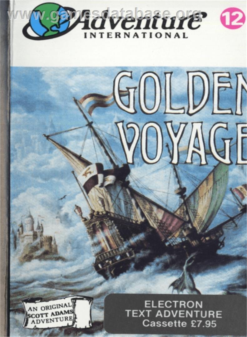 Golden Voyage - Acorn Electron - Artwork - Box
