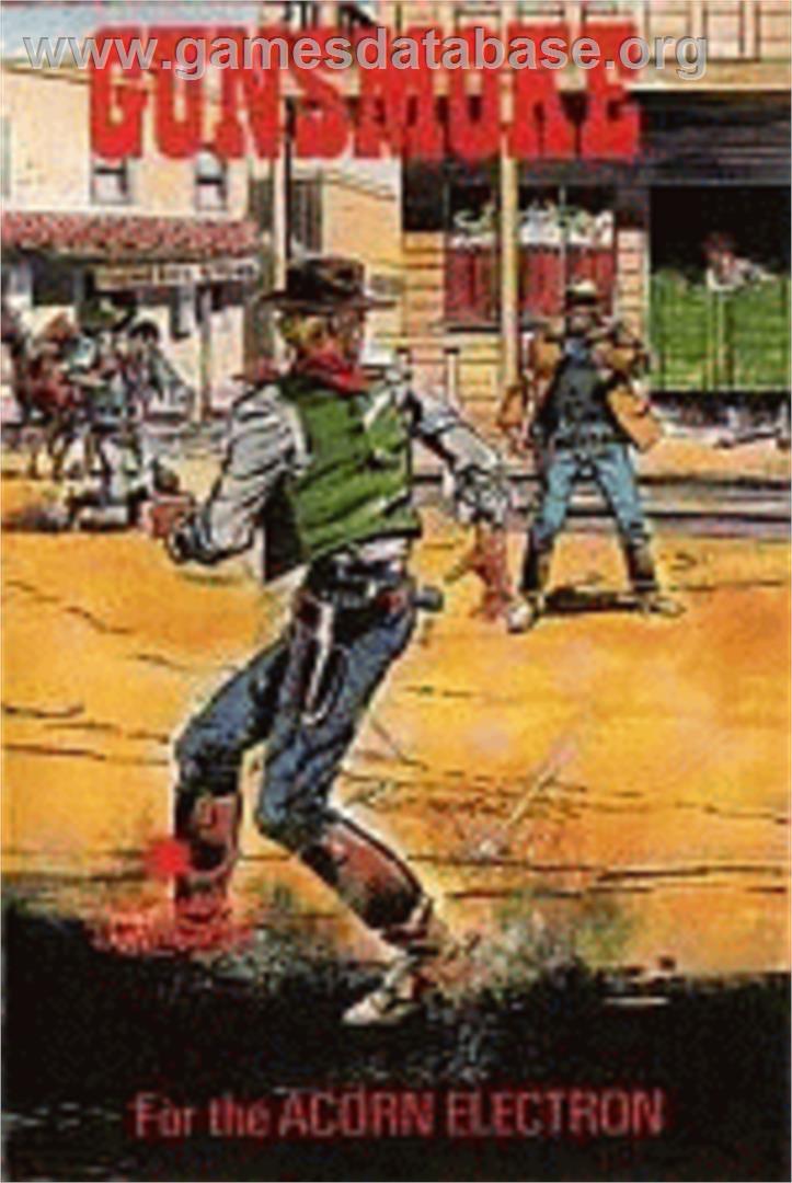 Gunsmoke - Acorn Electron - Artwork - Box