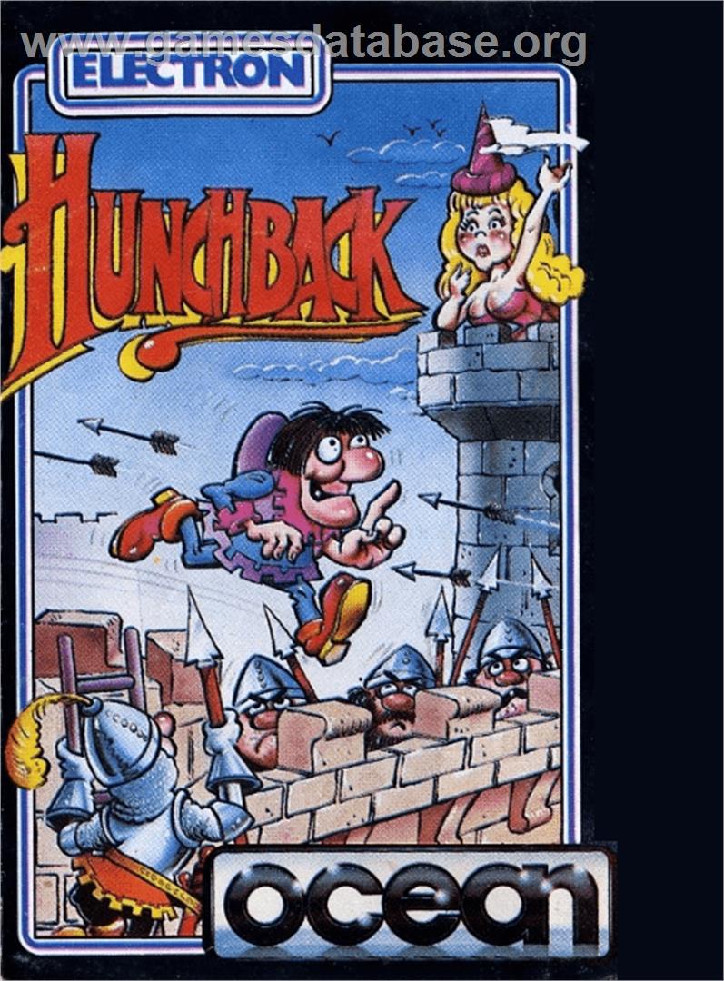 Hunchback - Acorn Electron - Artwork - Box