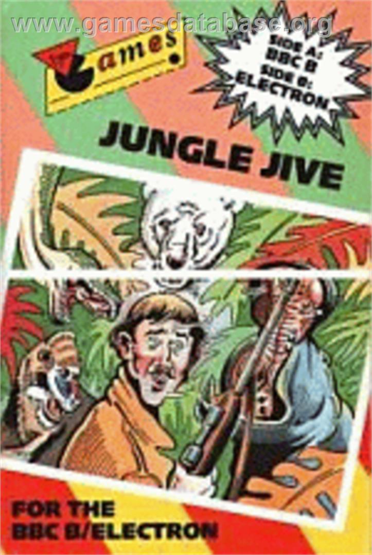 Jungle Jive - Acorn Electron - Artwork - Box