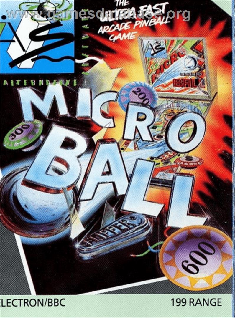 Microball - Acorn Electron - Artwork - Box