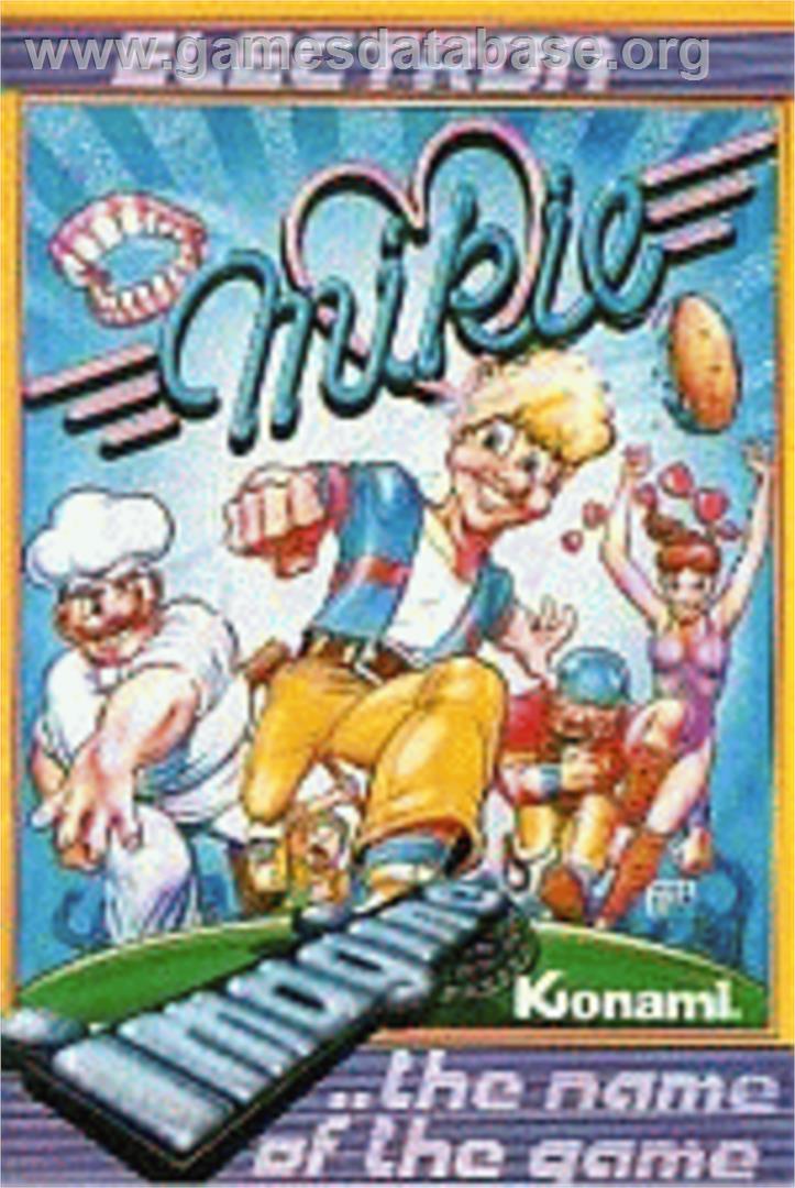 Mikie - Acorn Electron - Artwork - Box