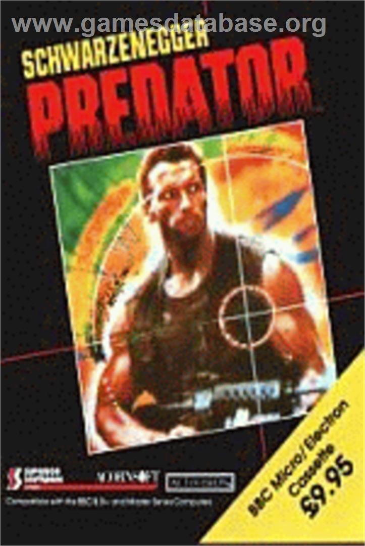 Predator - Acorn Electron - Artwork - Box