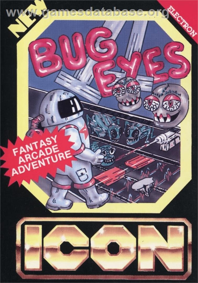 Space Agent Zelda Meets The Bug Eyes - Acorn Electron - Artwork - Box