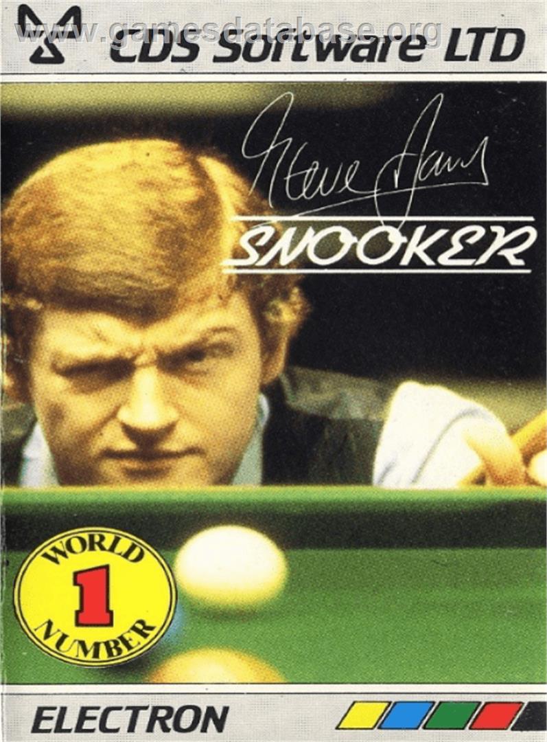 Steve Davis Snooker - Acorn Electron - Artwork - Box