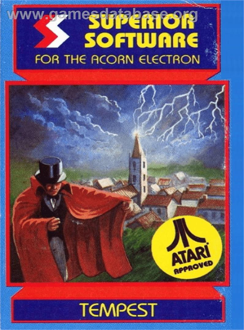 Tempest - Acorn Electron - Artwork - Box