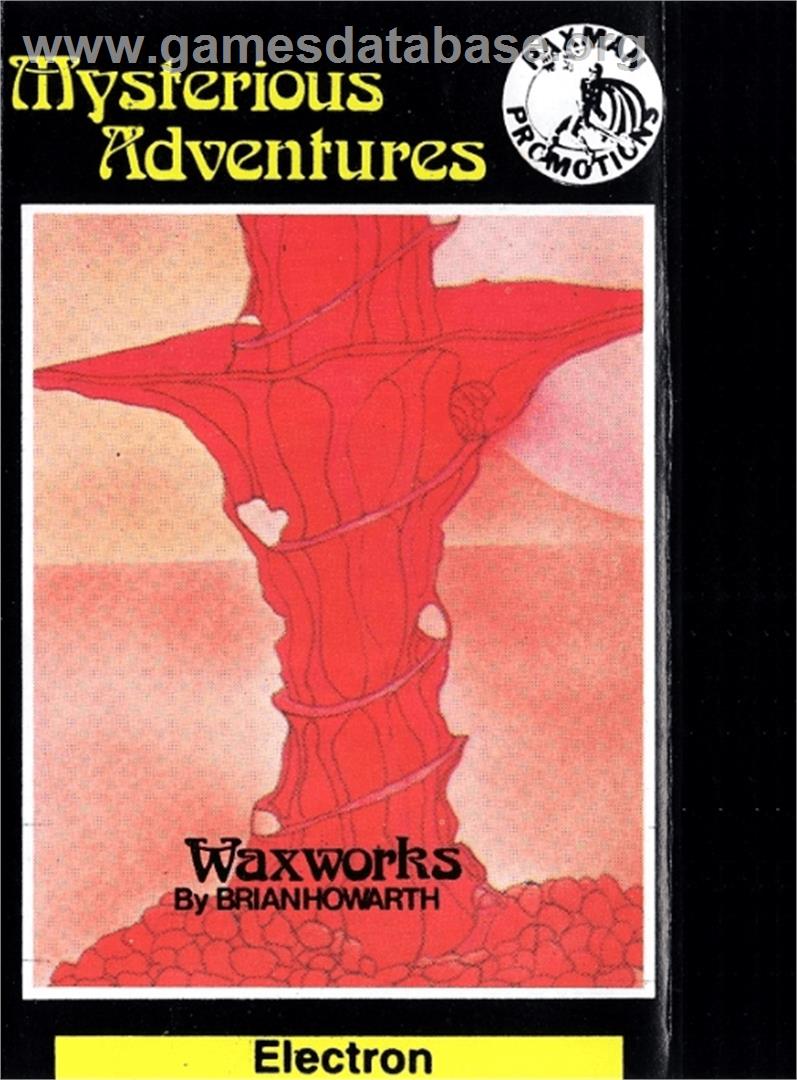 Waxworks - Acorn Electron - Artwork - Box