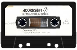 Cartridge artwork for Go on the Acorn Electron.