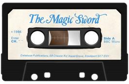 Cartridge artwork for Magic Sword, The on the Acorn Electron.