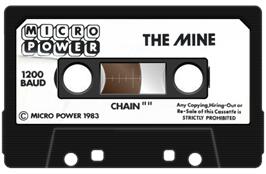 Cartridge artwork for Mine, The on the Acorn Electron.
