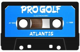 Cartridge artwork for Pro Golf on the Acorn Electron.