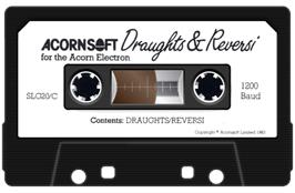 Cartridge artwork for Reversi (Acornsoft) on the Acorn Electron.