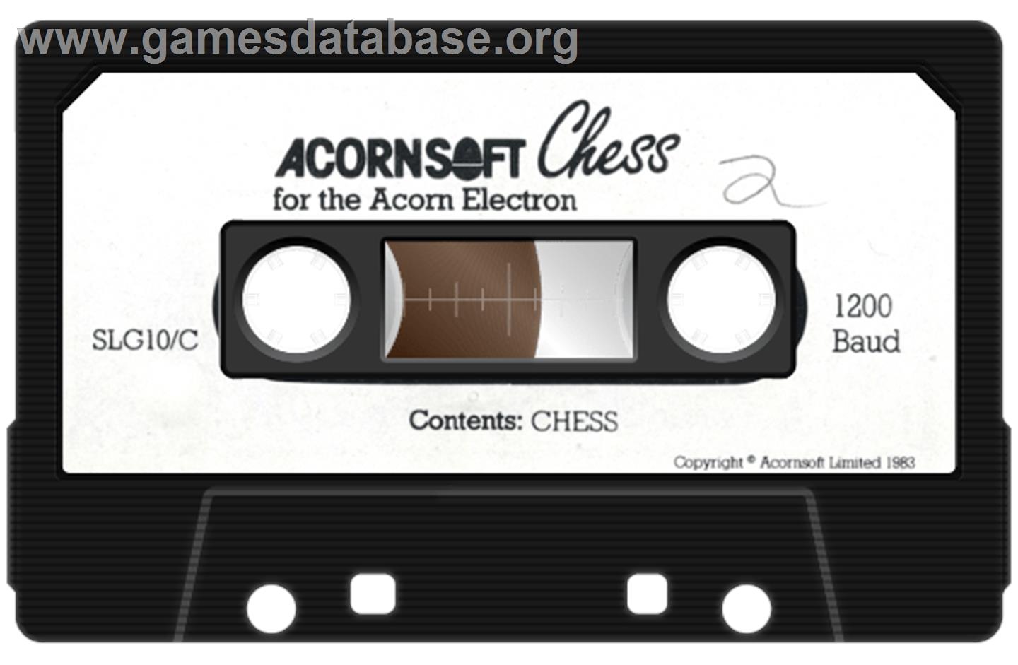 Chess (Acornsoft) - Acorn Electron - Artwork - Cartridge