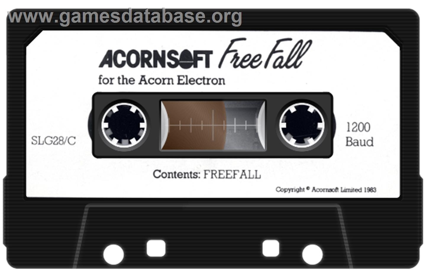 Free Fall - Acorn Electron - Artwork - Cartridge