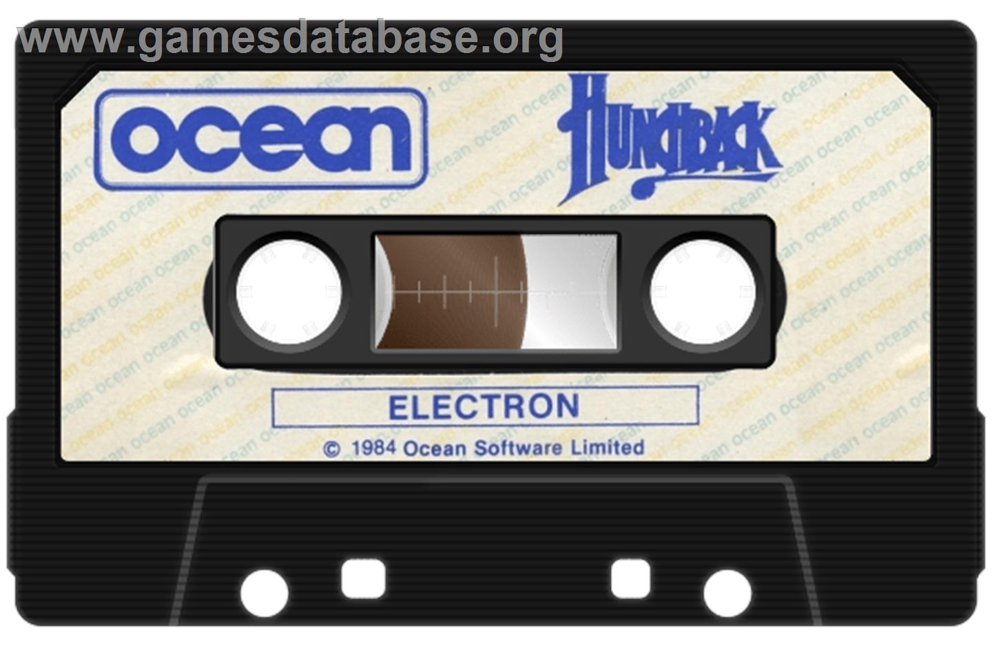 Hunchback - Acorn Electron - Artwork - Cartridge