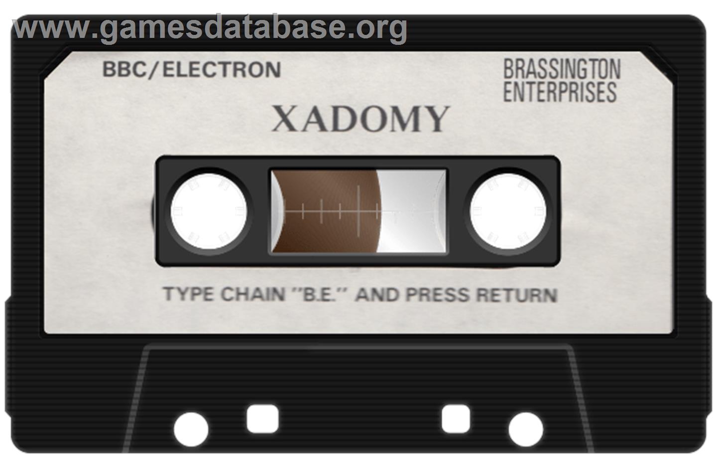 Xadomy - Acorn Electron - Artwork - Cartridge