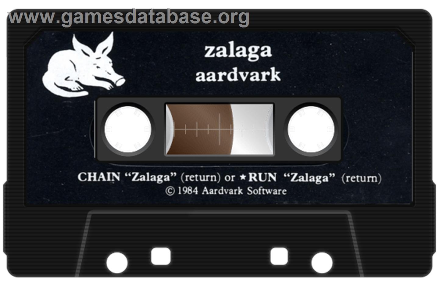 Zalaga - Acorn Electron - Artwork - Cartridge